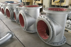 【案例】尊龙人生就是博首页耐磨陶瓷三通管道在湖北某有机硅厂稳固运行超两年