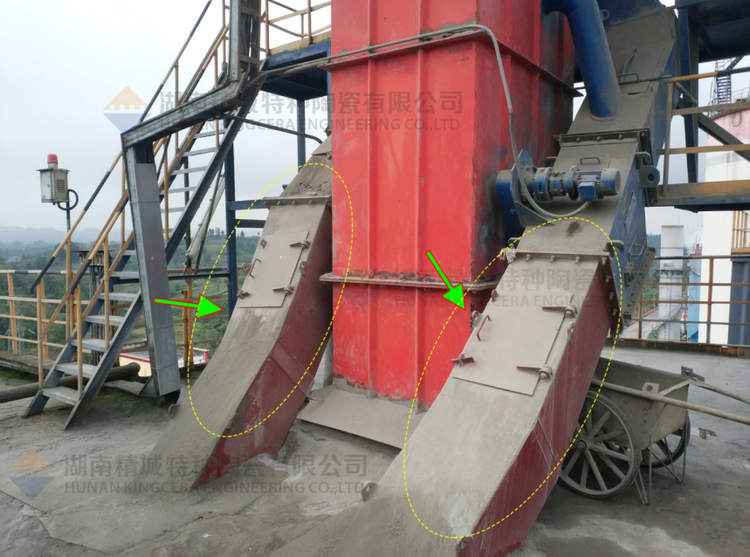 尊龙人生就是博首页特瓷牌耐磨陶瓷内衬下料溜槽