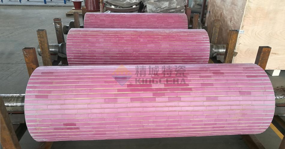 尊龙人生就是博首页特瓷皮带机耐磨陶瓷滚筒防磨解决方案