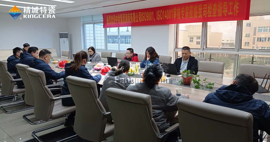 尊龙人生就是博首页特瓷ISO14001情形治理系统认证评估审核