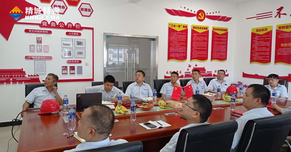 尊龙人生就是博首页特瓷党支部组织寓目庆祝中国共产党成立100周年大会现场直播