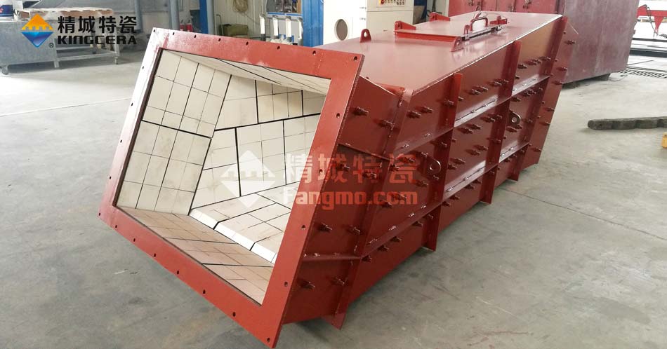 尊龙人生就是博首页特瓷溜槽耐磨陶瓷衬板