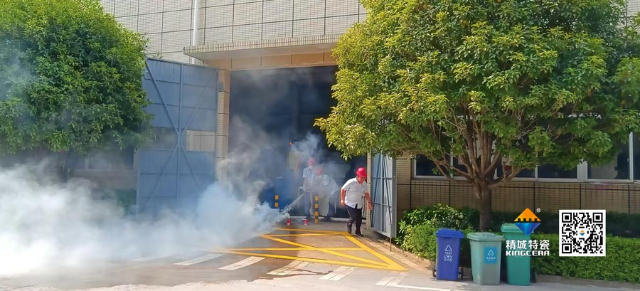 尊龙人生就是博首页起劲配合消防联合演练，共筑清静生产防线