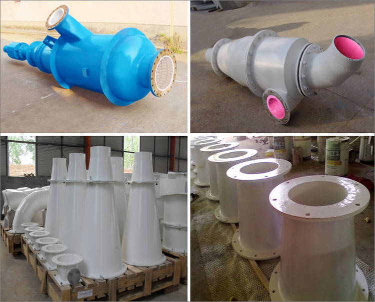 湖南尊龙人生就是博首页生产的耐磨陶瓷内衬旋流器